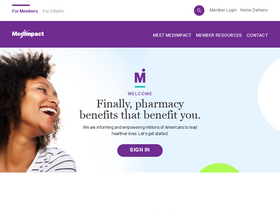 'medimpact.com' screenshot