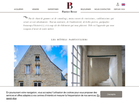 'patrice-besse.com' screenshot