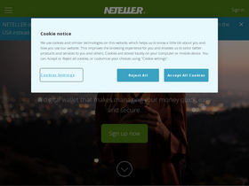 'neteller.com' screenshot