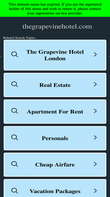 thegrapevinehotel.com