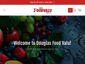 douglasfoodvalu.com homepage screenshot