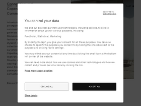 'ceciliebahnsen.com' screenshot