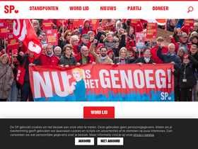 'sp.nl' screenshot
