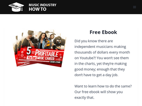 'musicindustryhowto.com' screenshot