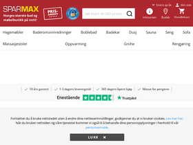 'sparmax.no' screenshot
