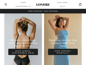 'londrebodywear.com' screenshot