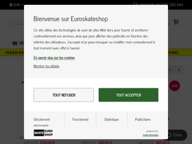 'euroskateshop.fr' screenshot