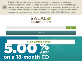 'salalcu.org' screenshot