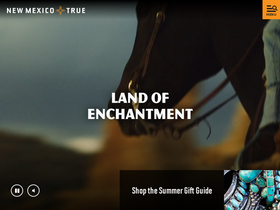 'newmexico.org' screenshot