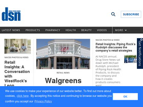 'drugstorenews.com' screenshot