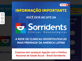 'sorridents.com.br' screenshot