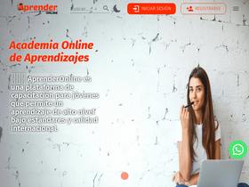 'aprenderonline.io' screenshot