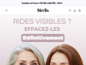 Sicelia homepage screenshot