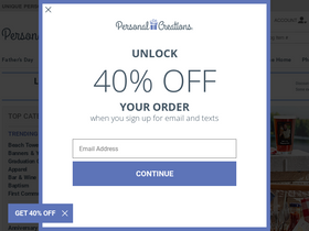 'personalcreations.com' screenshot