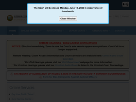 'cc-courts.org' screenshot