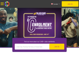 'planetfitness.ca' screenshot