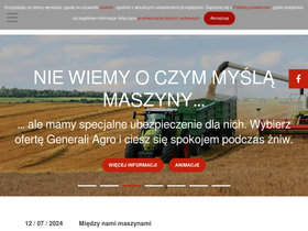 'generaliagro.pl' screenshot