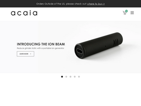 'acaia.co' screenshot