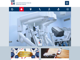 'uksh.de' screenshot