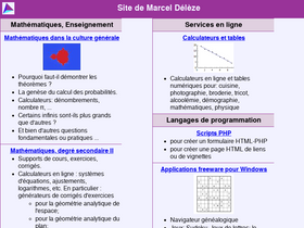 'deleze.name' screenshot