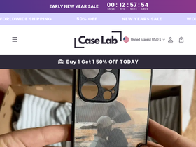 Case Lab website screenshot