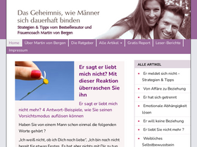 'martin-von-bergen.info' screenshot