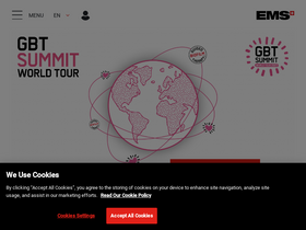 'ems-dental.com' screenshot