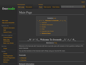 'freenode.net' screenshot