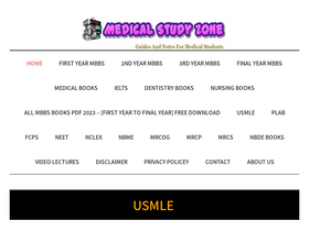 'medicalstudyzone.com' screenshot