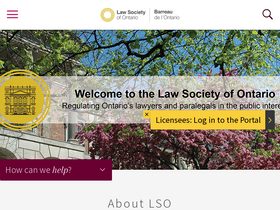 'lso.ca' screenshot