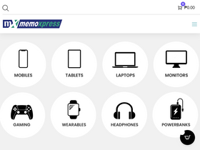 'mxmemoxpress.com' screenshot