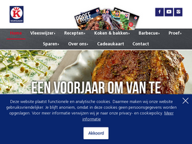 'keurslager.nl' screenshot