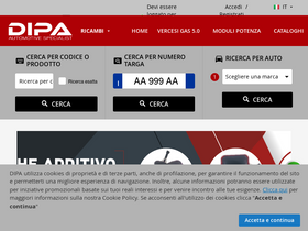 'dipacommerce.com' screenshot