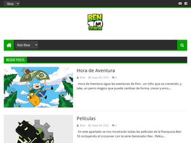 'ben10veronline.blogspot.com' screenshot