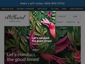 'allclassical.org' screenshot