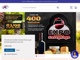 'savegnago.com.br' screenshot