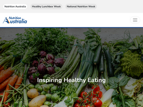 'nutritionaustralia.org' screenshot