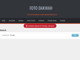 'fotodakwah.com' screenshot