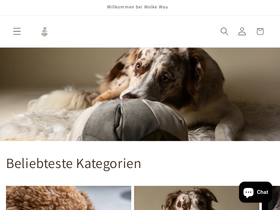 Wolke wau website screenshot