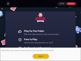 Free Online Poker USA - No Download Free Poker - Replay Poker