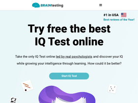 'brain-testing.org' screenshot