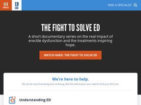 'edcure.org' screenshot
