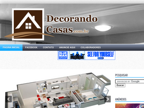 'decorandocasas.com.br' screenshot