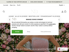 Noyadresses homepage screenshot