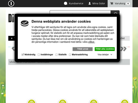 'dintidning.se' screenshot