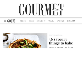 'gourmettraveller.com.au' screenshot