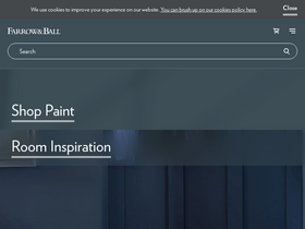 'farrow-ball.com' screenshot