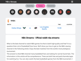 Watch nba live online reddit