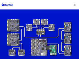 'duet3d.com' screenshot