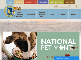 'idahopotato.com' screenshot